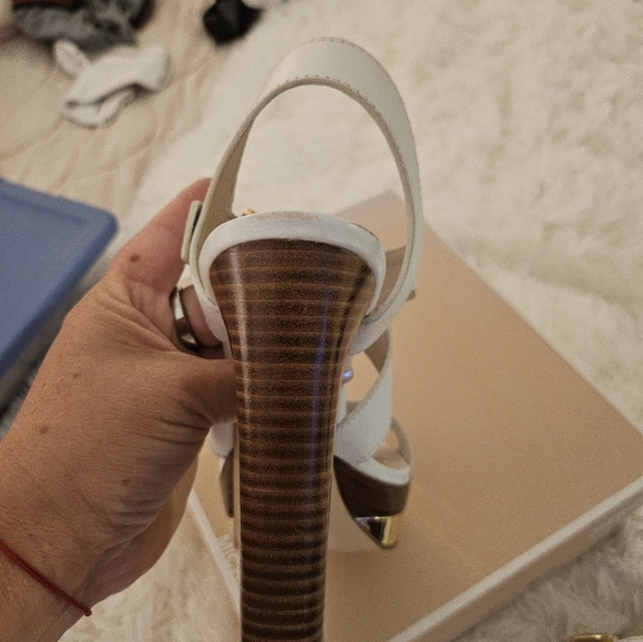 Michael Kors High Heeled Platform Sandal - Picture 2 of 7